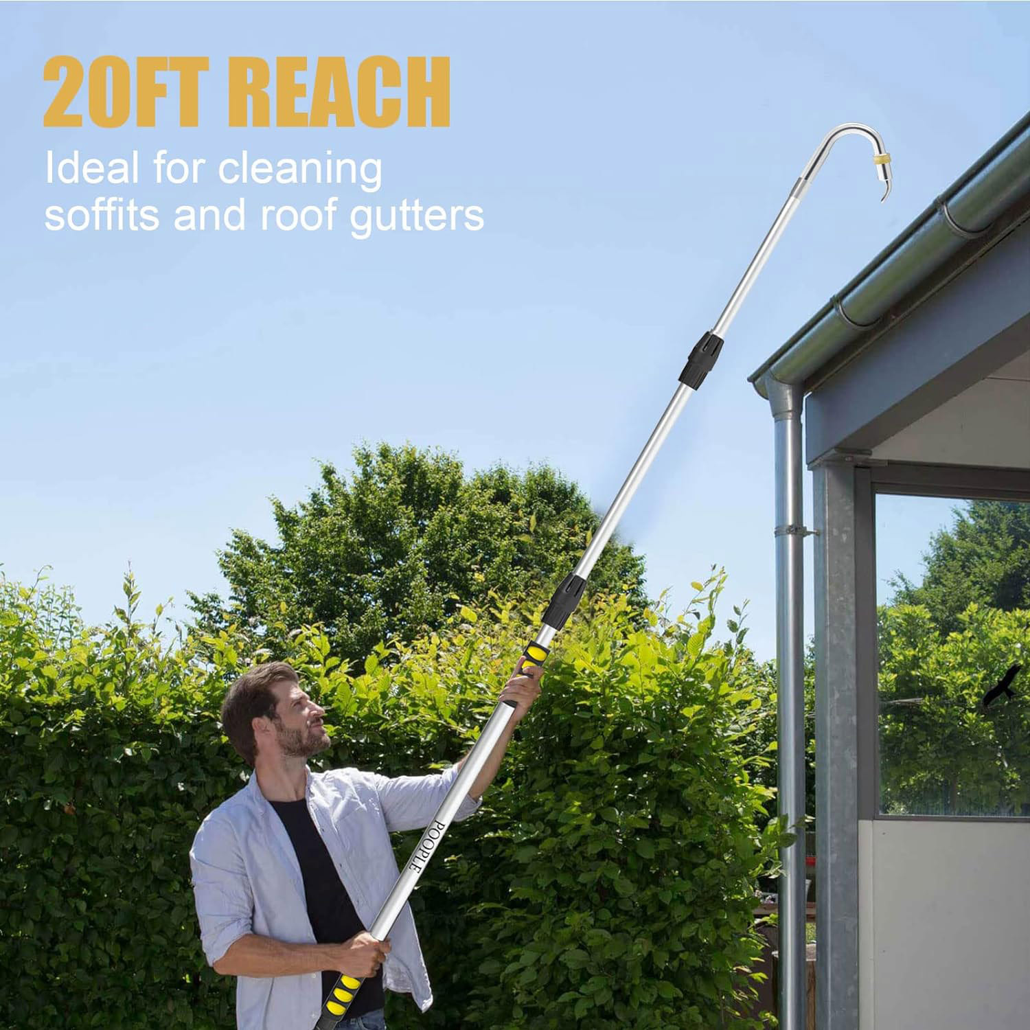 Gutter Washing Machine DST0630 10ft Telescopic Multi Purpose Gutter Cleaner Water Wand-Ningbo ...